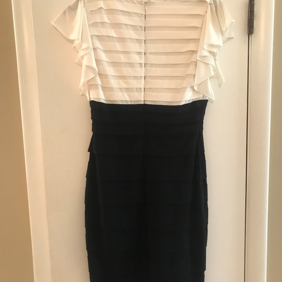 black and white semi-formal dress by melrose - Picture 5 of 5